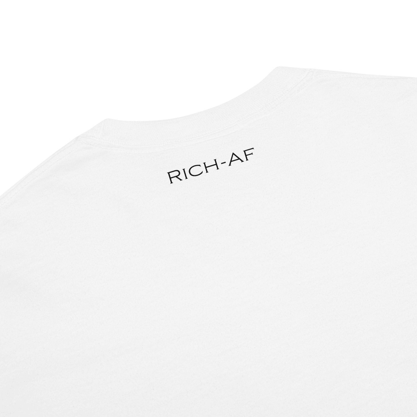 'Inspired By Fear Of Being Average' Embroidered Classic Tee