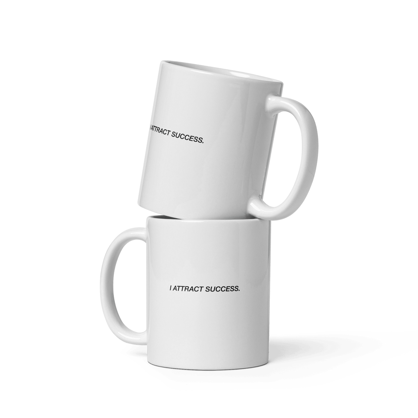 'I Attract Success' Ceramic Coffee Mug