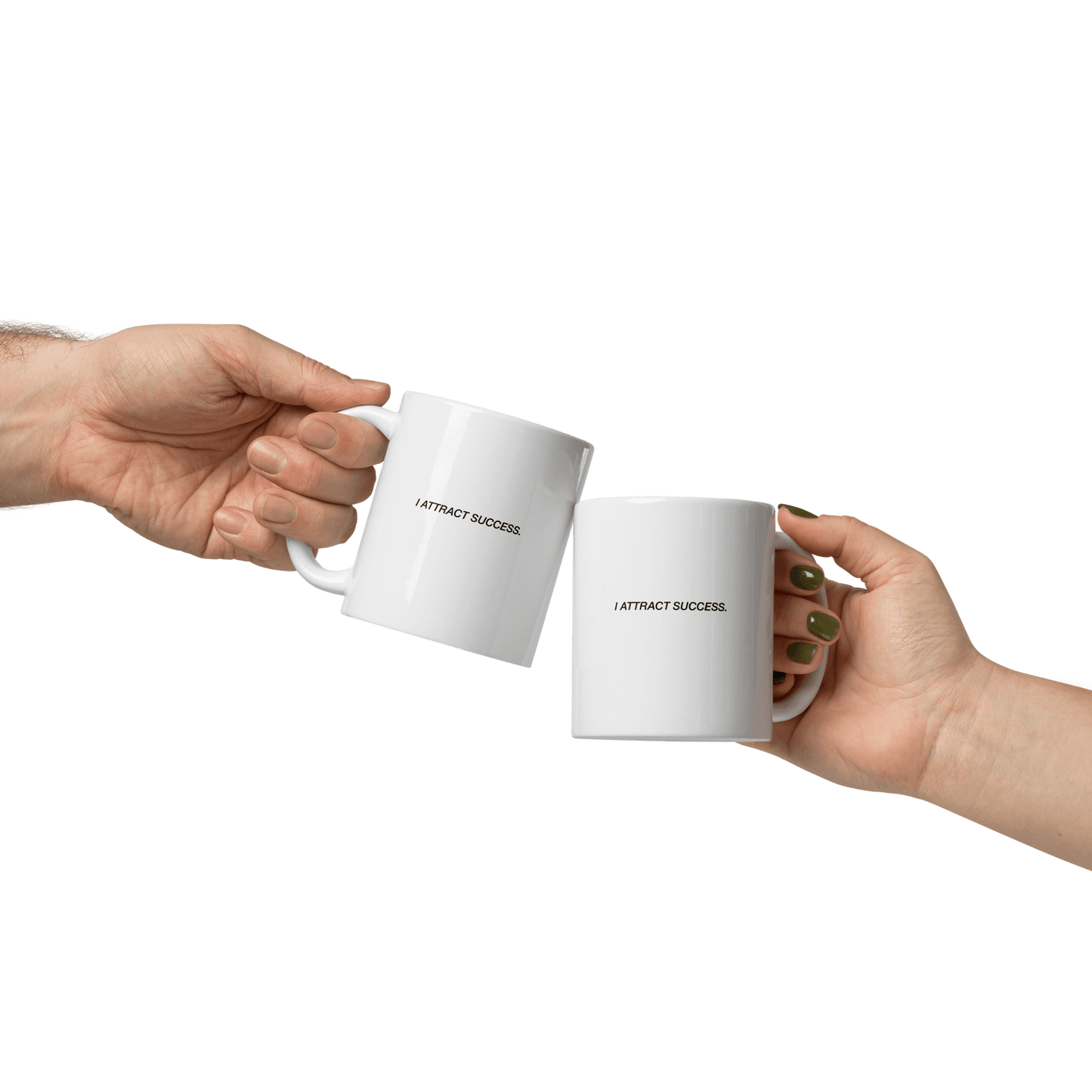 'I Attract Success' Ceramic Coffee Mug