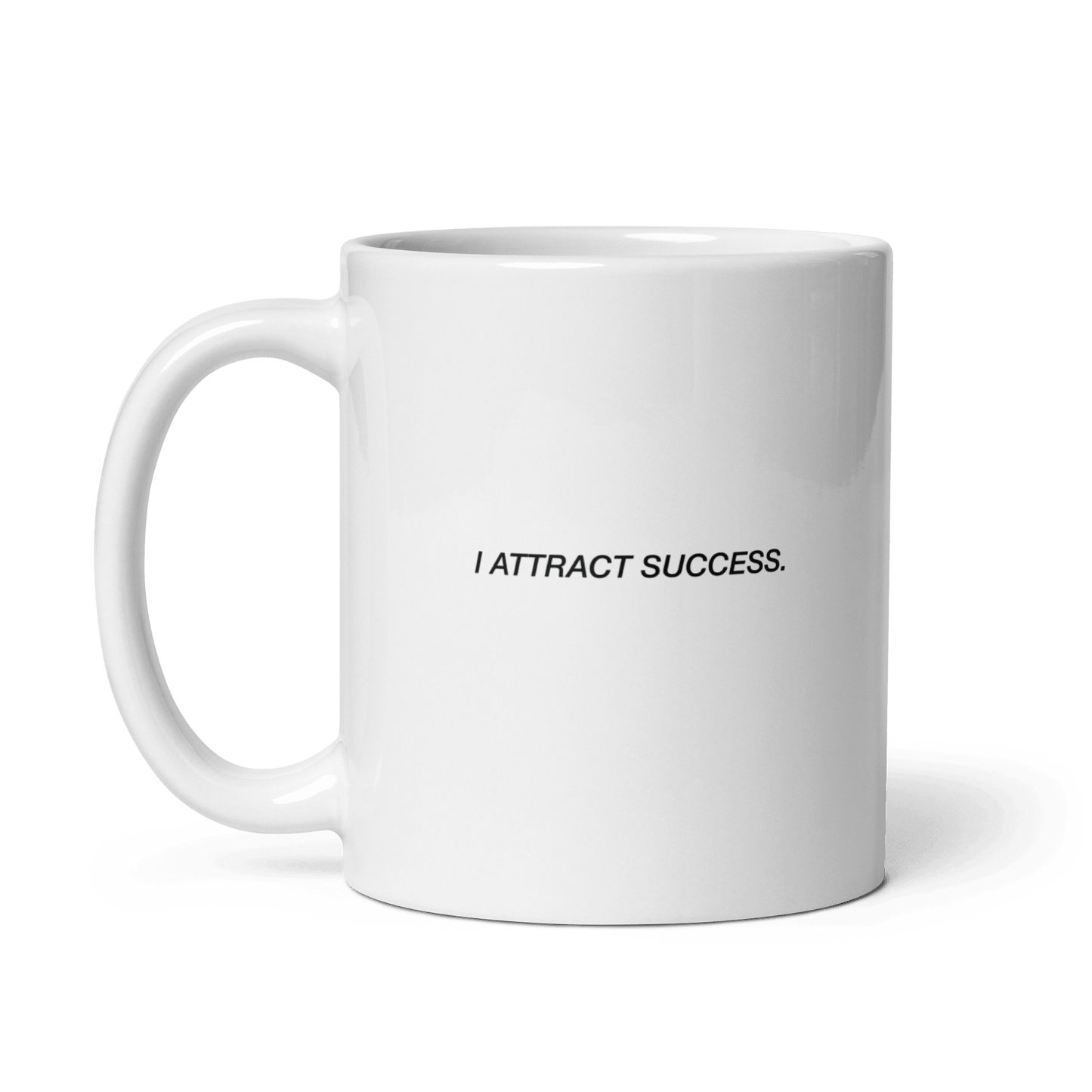 'I Attract Success' Ceramic Coffee Mug