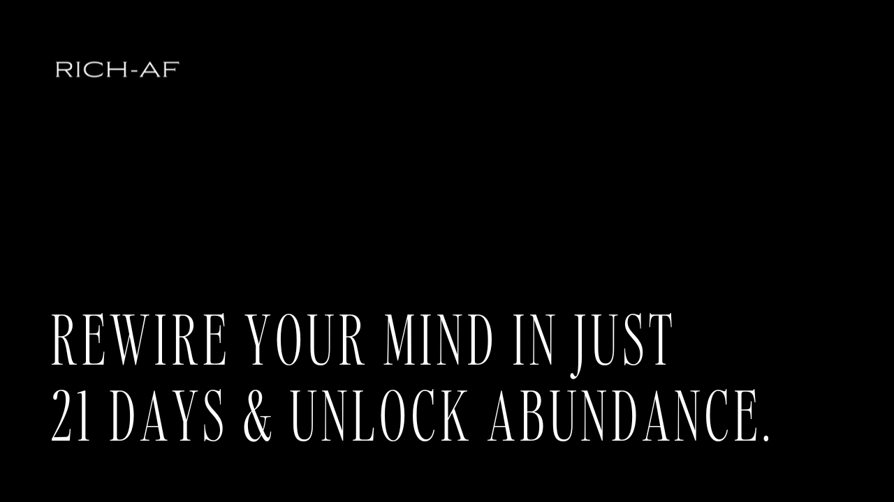 Load video: Why 21-Days can change your Reality.