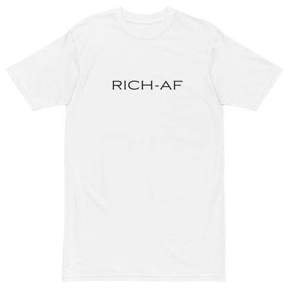 RICH-AF Classic Center Cotton Tee