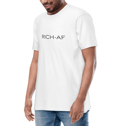 RICH-AF Classic Center Cotton Tee