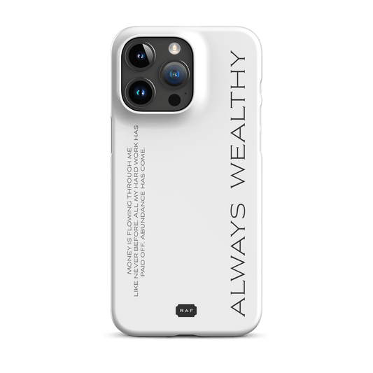 Always Wealthy RAF iPhone Snap Case