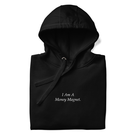 'Money Magnet' Embroidered Unisex Hoodie