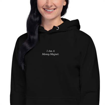 'Money Magnet' Embroidered Unisex Hoodie