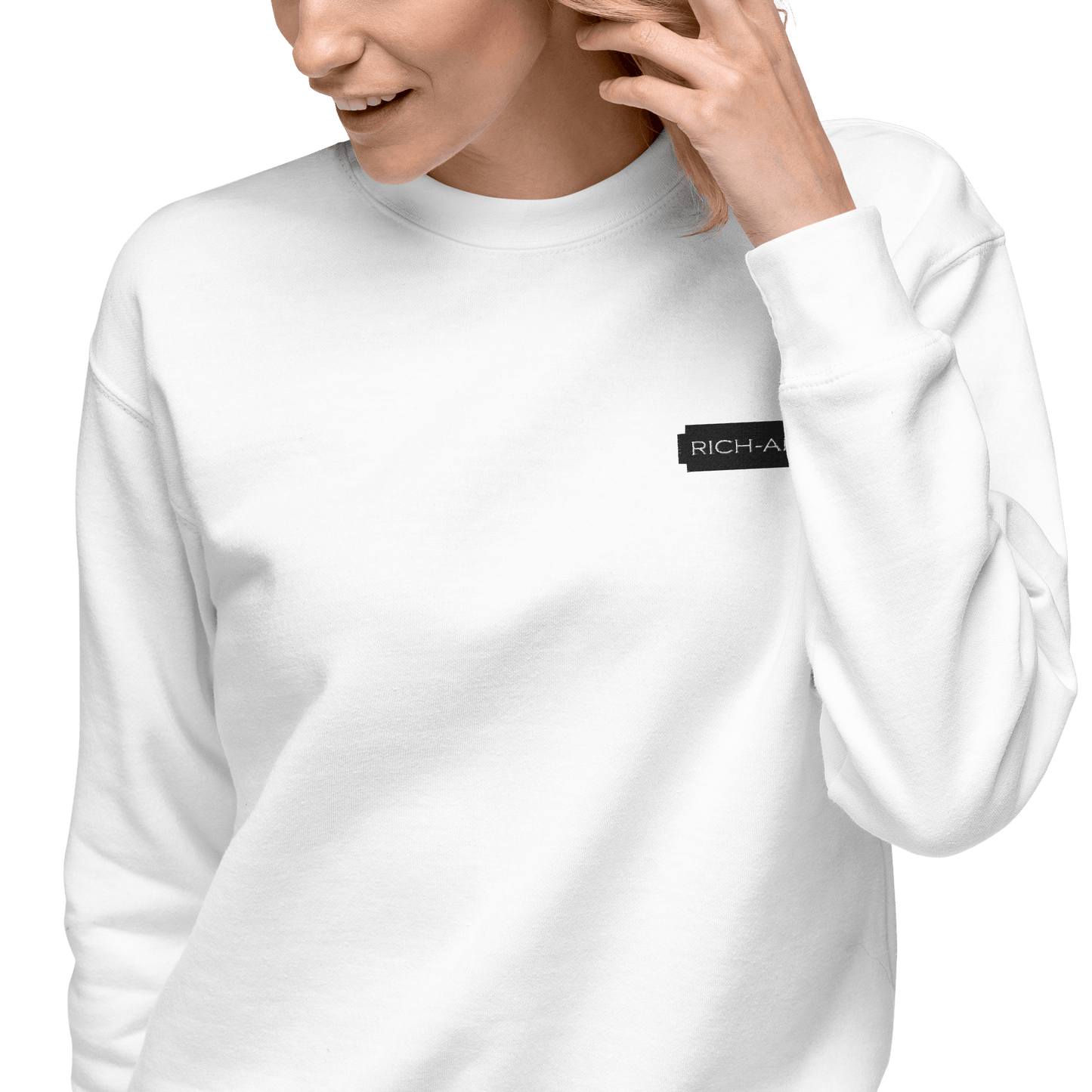 RICH-AF Classic Embroidered Long Sleeve Tee