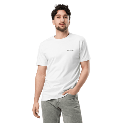 RICH-AF Embroidered Short Sleeve T-Shirt