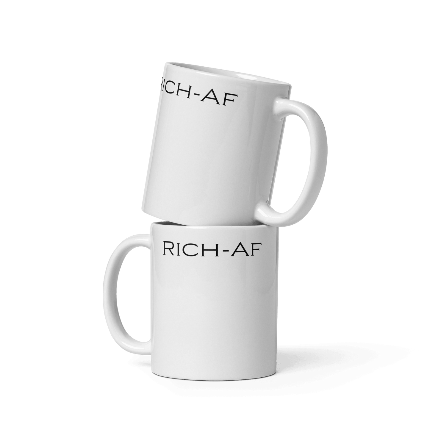 RICH-AF Classic Ceramic Coffee Mug