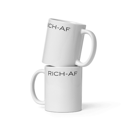 RICH-AF Classic Ceramic Coffee Mug