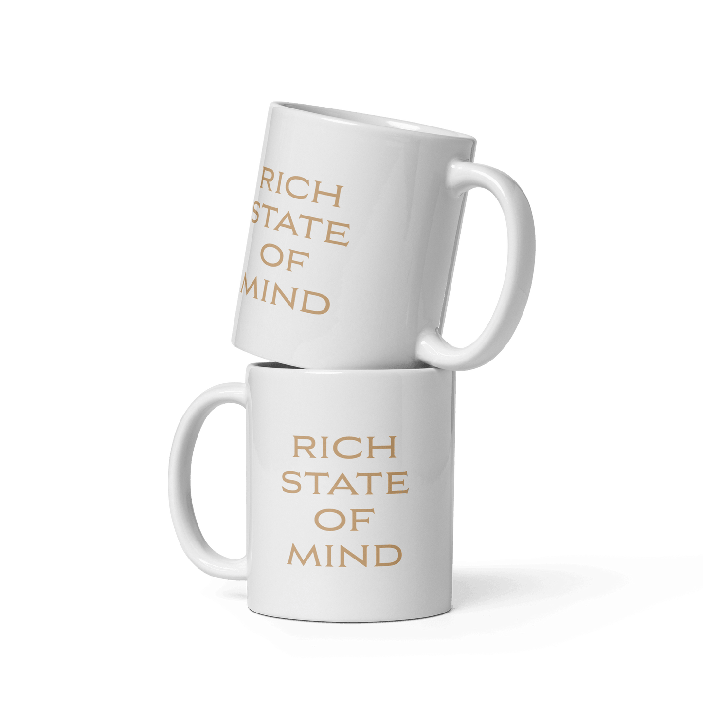 'RICH STATE OF MIND' Ceramic Coffee Mug