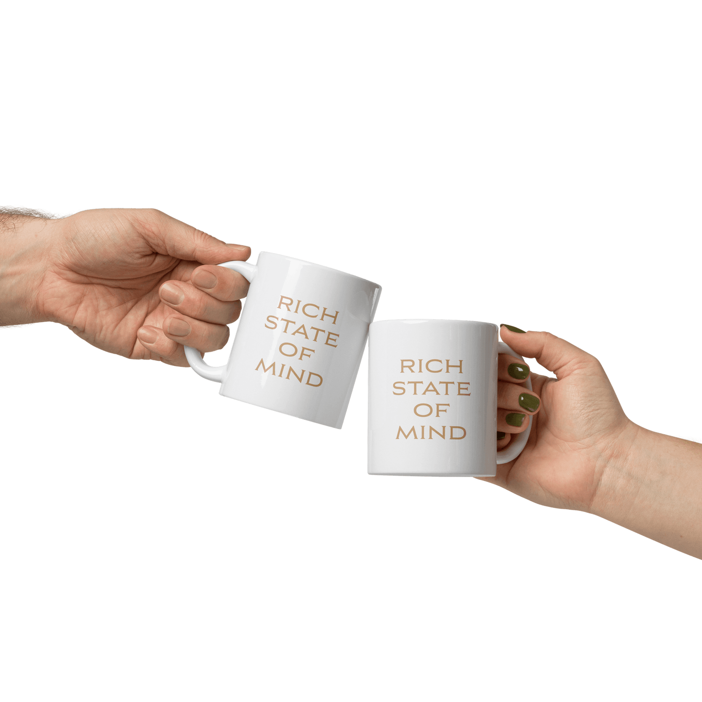 'RICH STATE OF MIND' Ceramic Coffee Mug