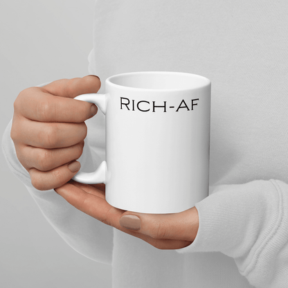 RICH-AF Classic Ceramic Coffee Mug