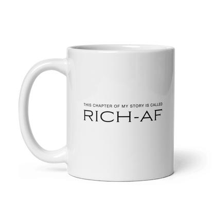 'Rich Chapter In My Life' Ceramic Coffee Mug