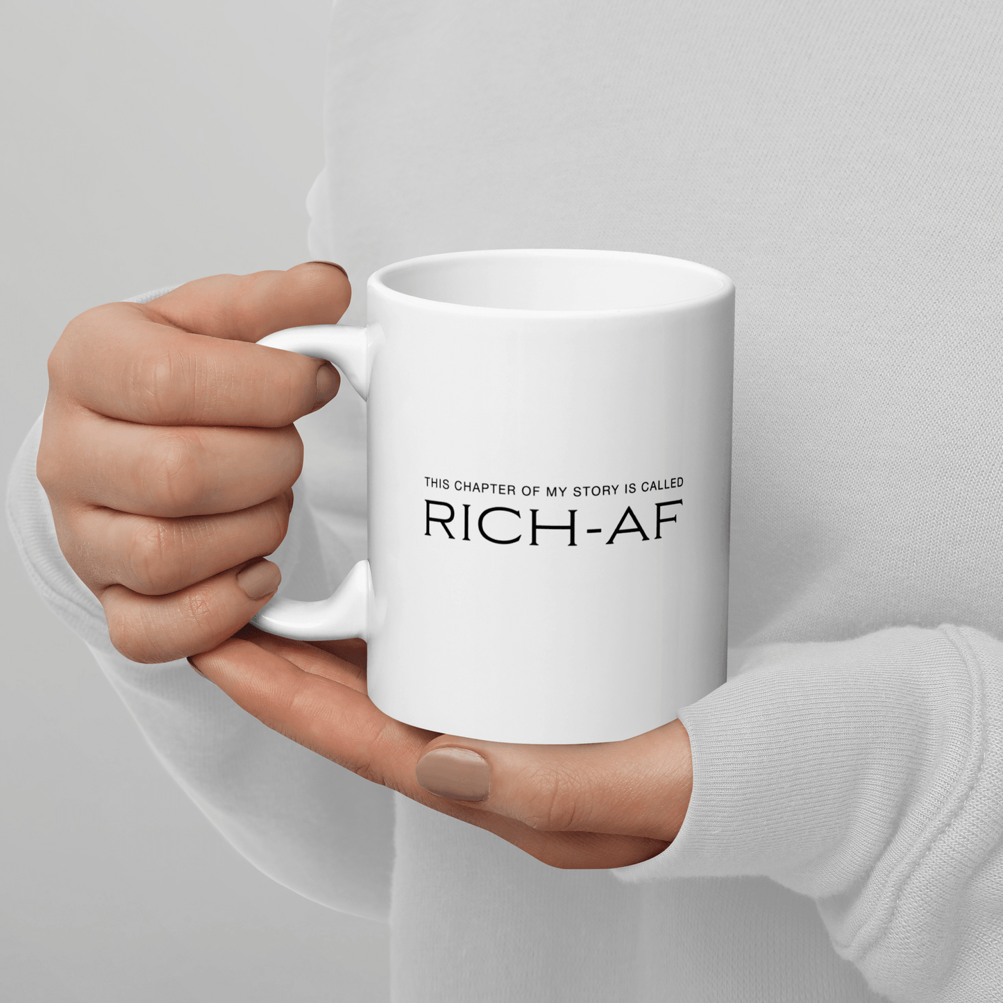 'Rich Chapter In My Life' Ceramic Coffee Mug